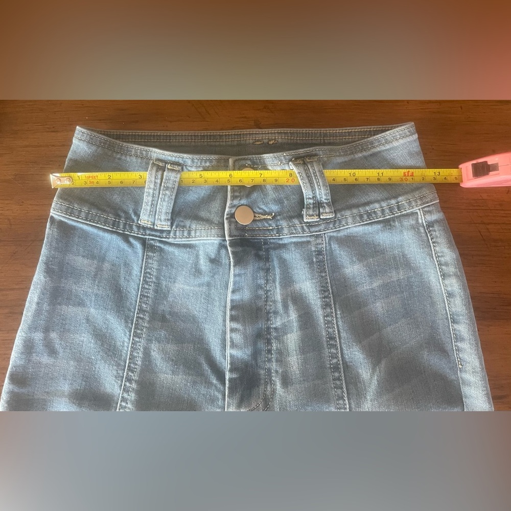Flying Tomato Light Blue Flare Jeans - Picture 6 of 7